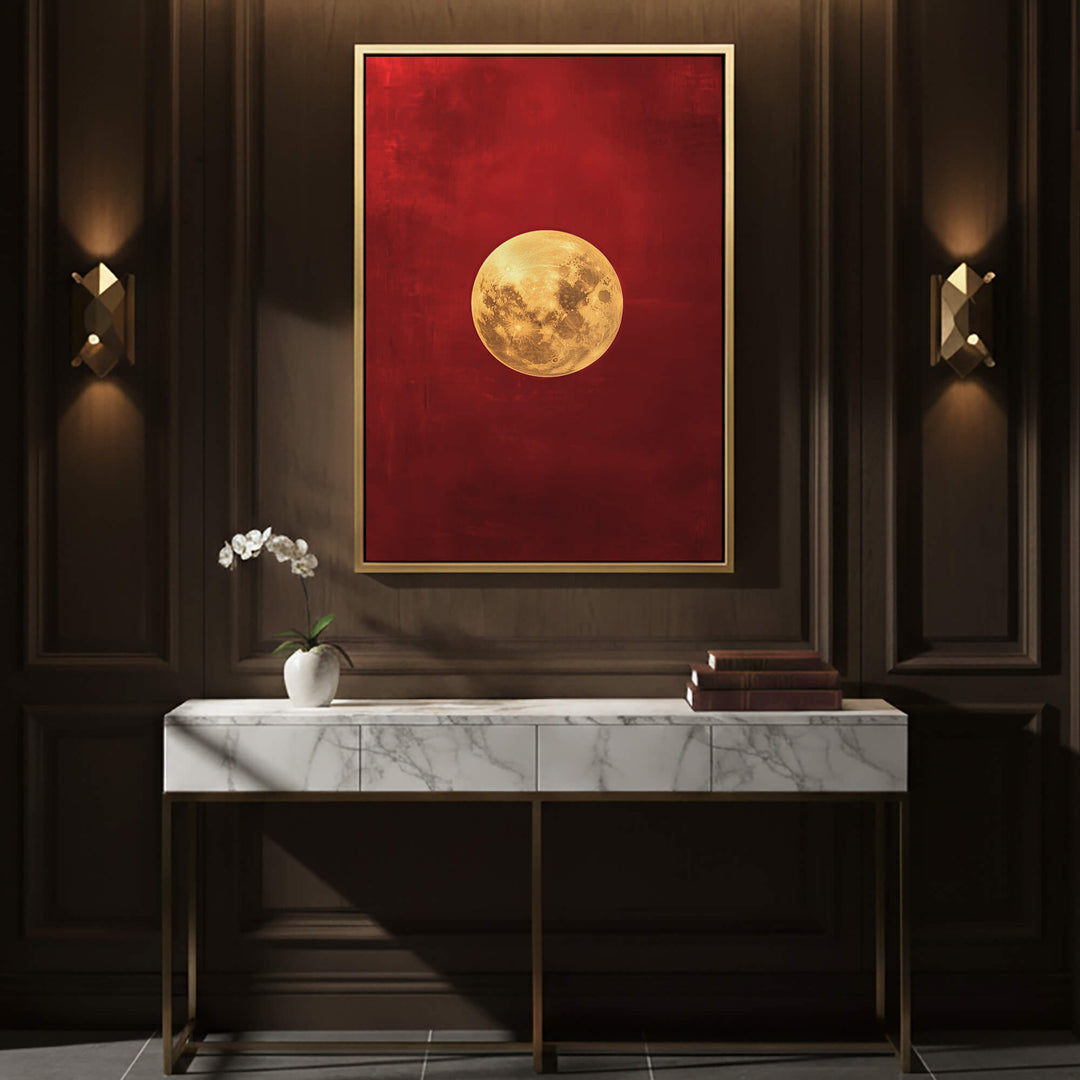 Celestial Zenith Print Wall Art Moncasso