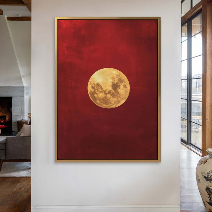 Celestial Zenith Print Wall Art Moncasso
