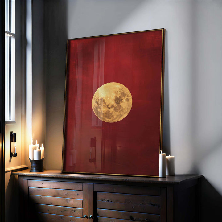 Celestial Zenith Print Wall Art Moncasso