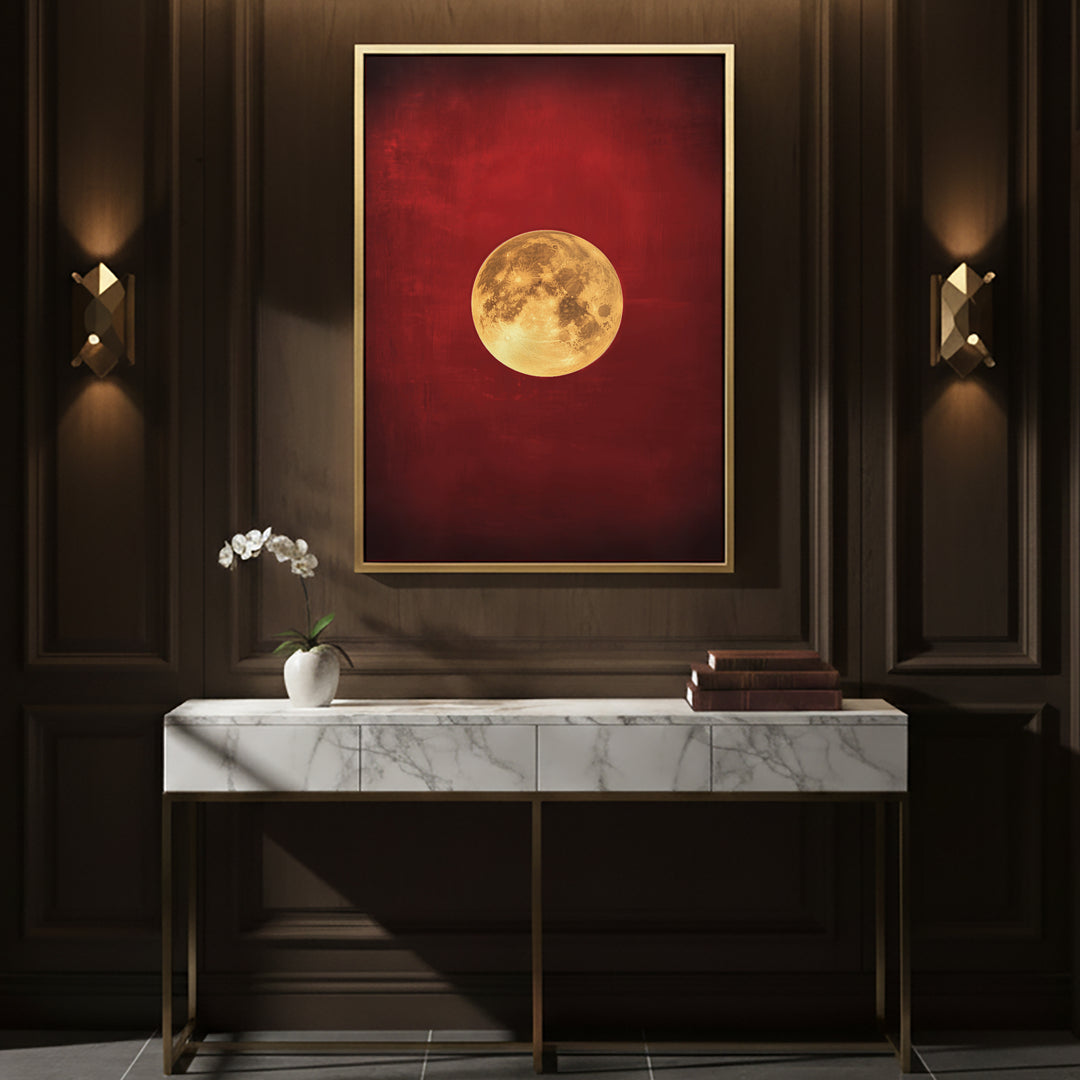 Celestial Zenith Print Wall Art Moncasso