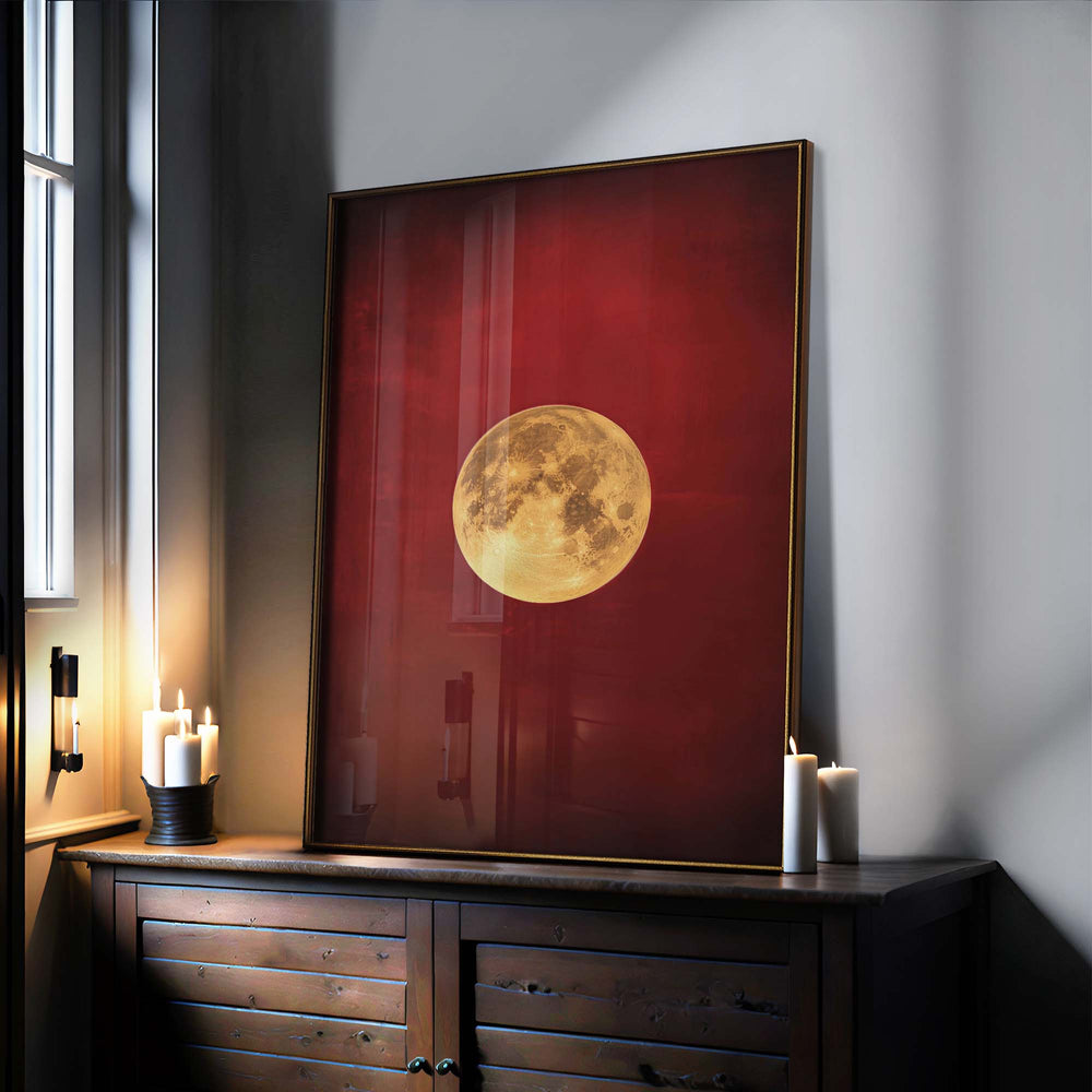 Celestial Zenith Print Wall Art Moncasso
