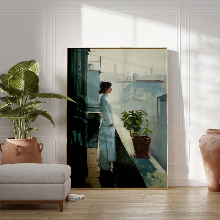 City Shadows Print Wall Art Moncasso