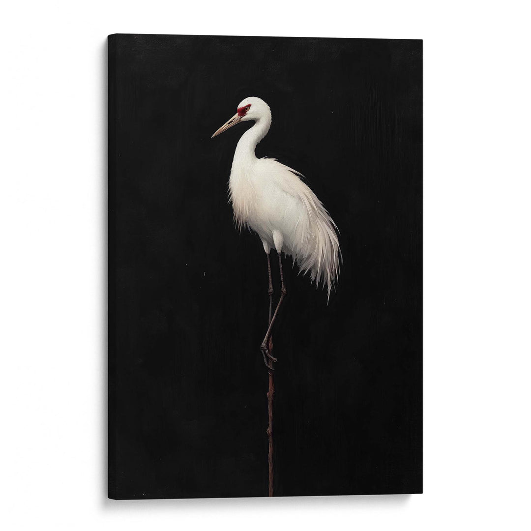 Midnight Crane No2 Print Wall Art Moncasso