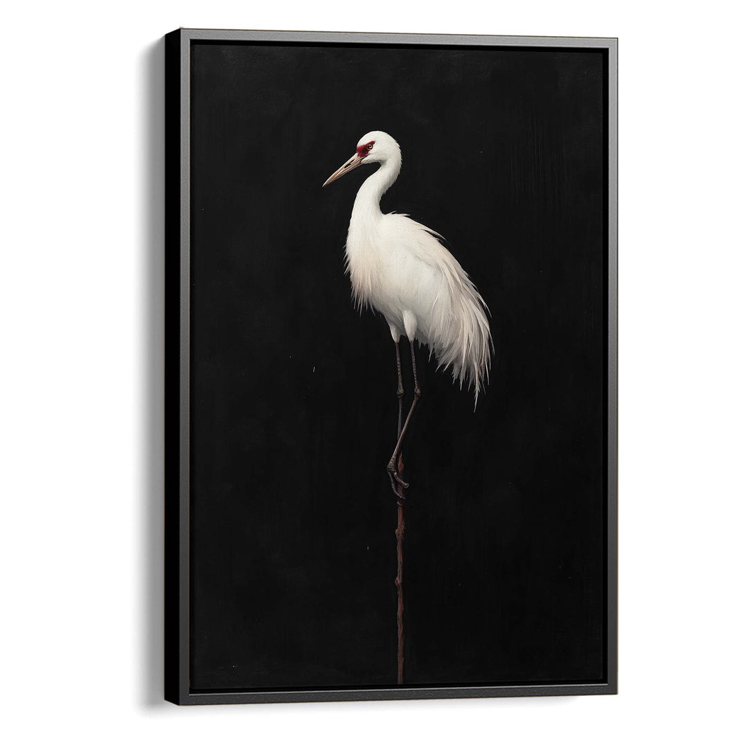 Midnight Crane No2 Print Wall Art Moncasso