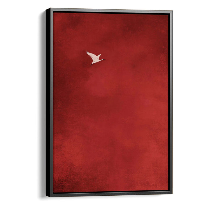Crimson Ascent Print Wall Art Moncasso