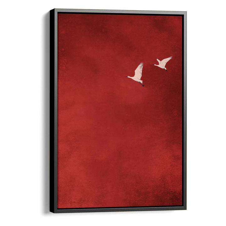 Crimson Skydance Print Wall Art Moncasso