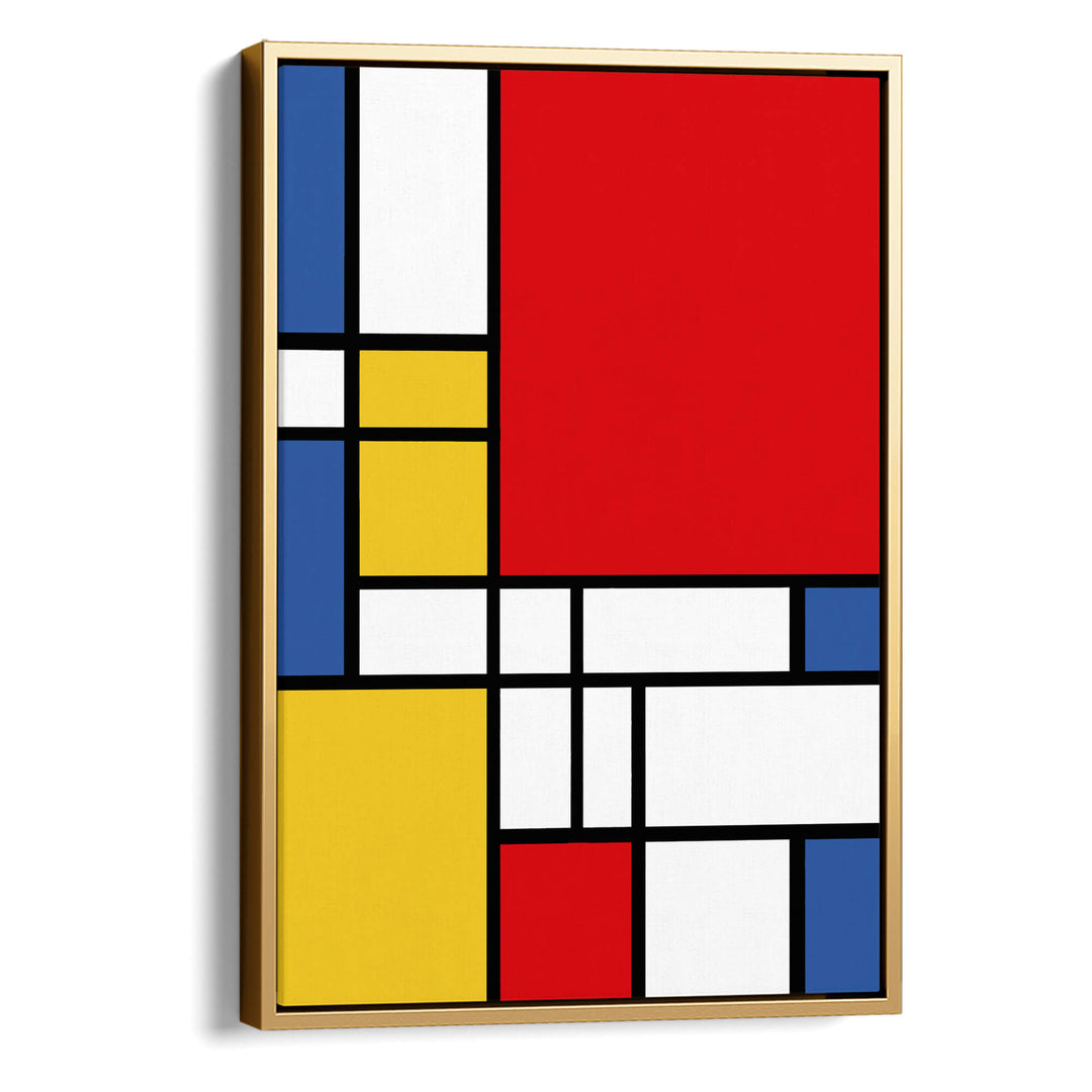 Cubism No1 Print Wall Art Moncasso