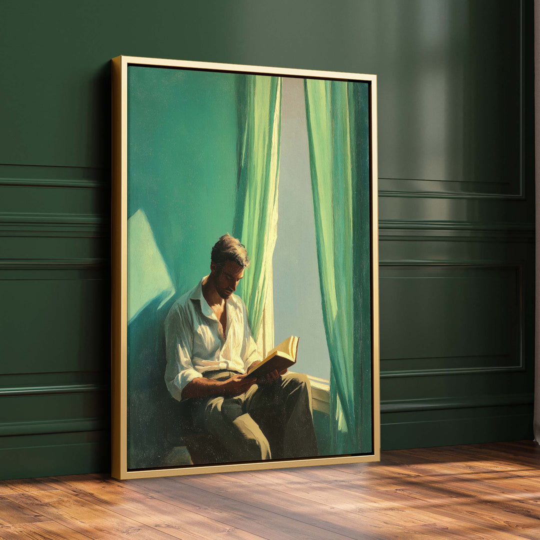 The Reading Corner Print Wall Art Moncasso