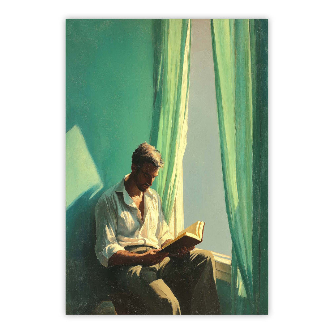 The Reading Corner Print Wall Art Moncasso