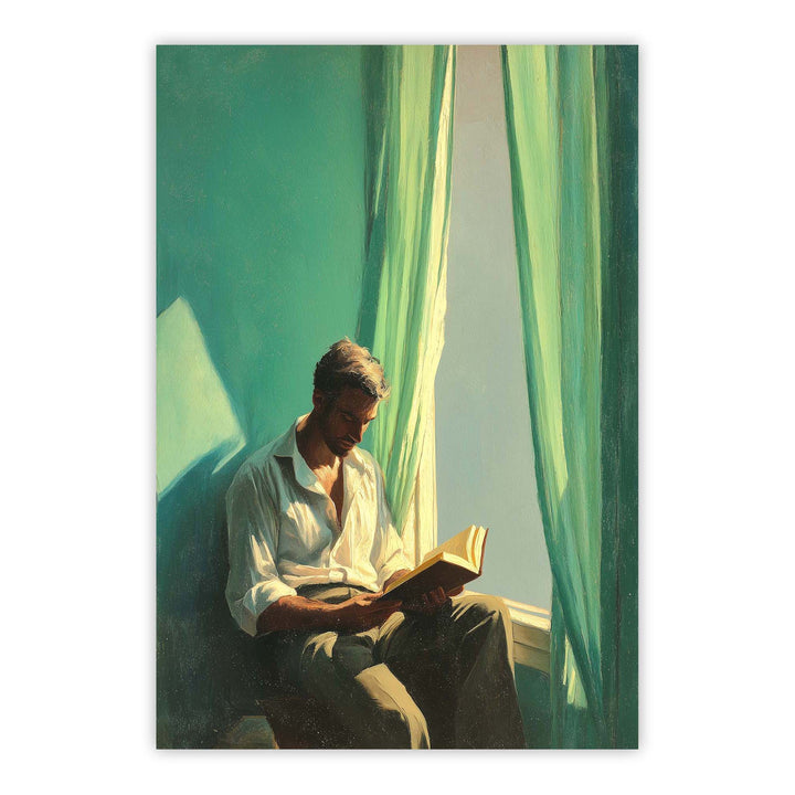 The Reading Corner Print Wall Art Moncasso