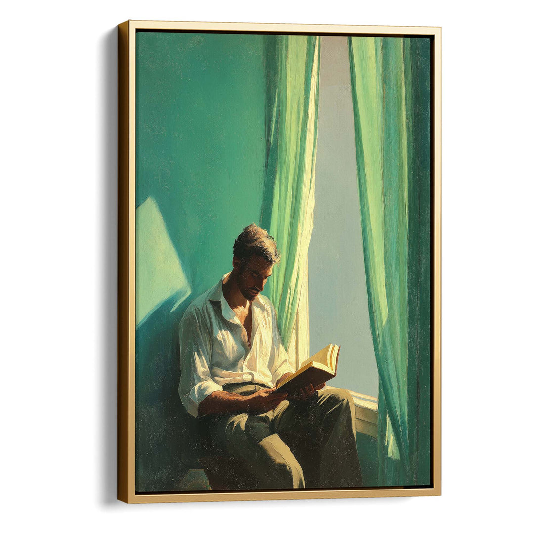 The Reading Corner Print Wall Art Moncasso