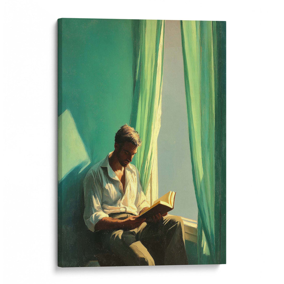 The Reading Corner Print Wall Art Moncasso