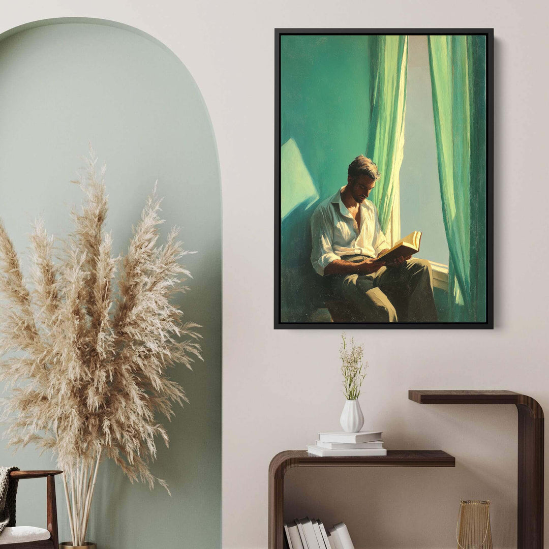 The Reading Corner Print Wall Art Moncasso