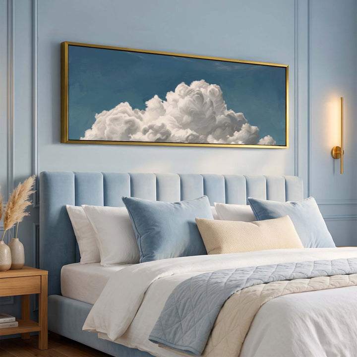 Morning Clouds Print Wall Art Moncasso