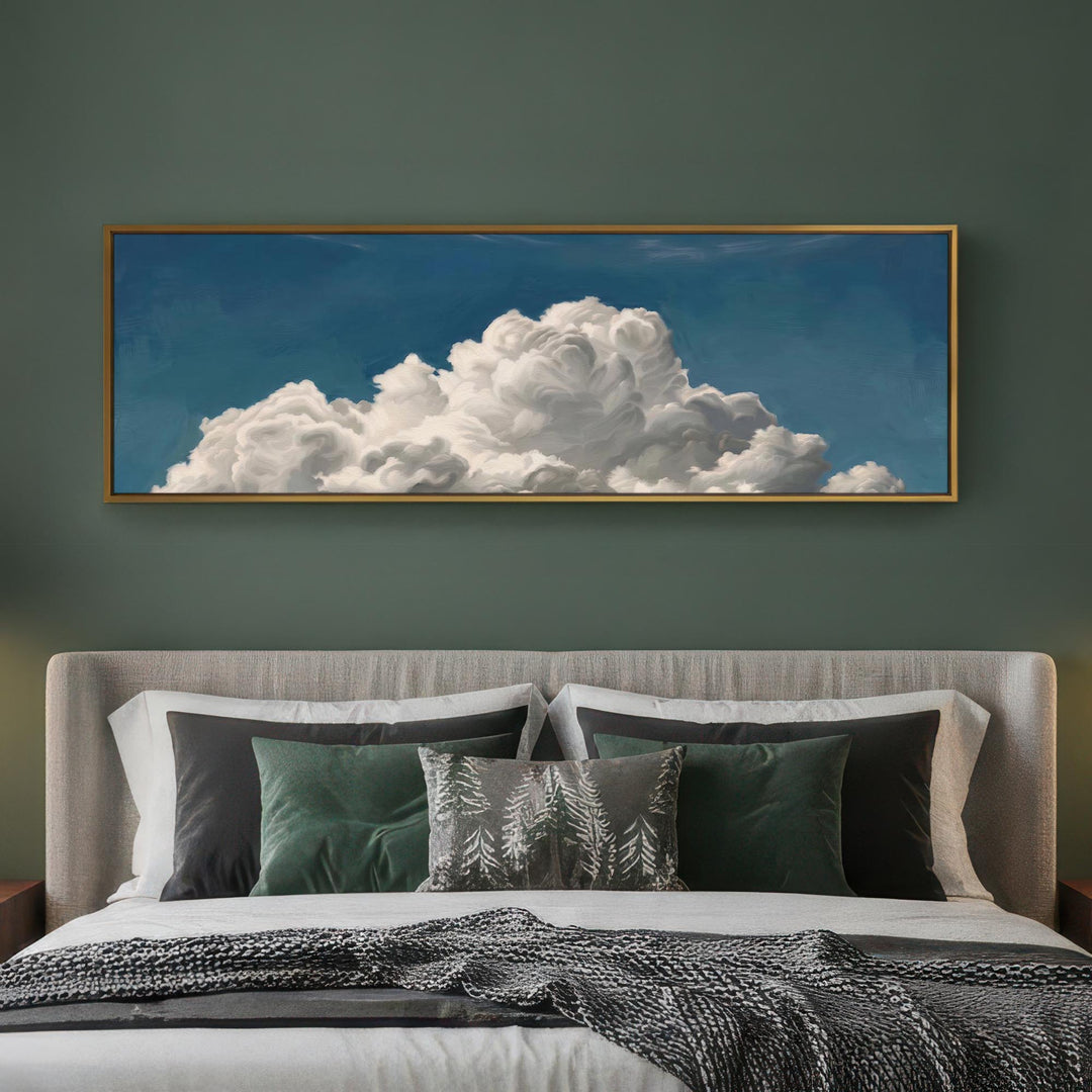 Morning Clouds Print Wall Art Moncasso