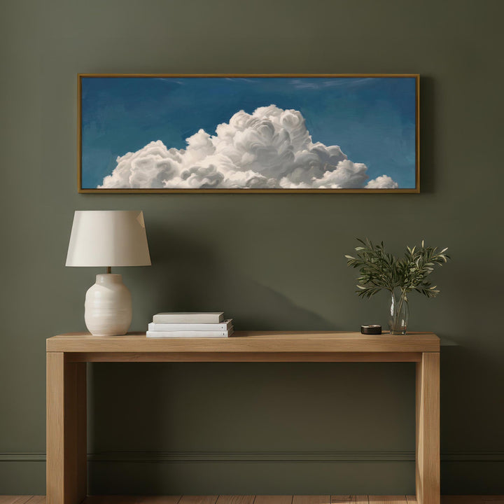 Morning Clouds Print Wall Art Moncasso