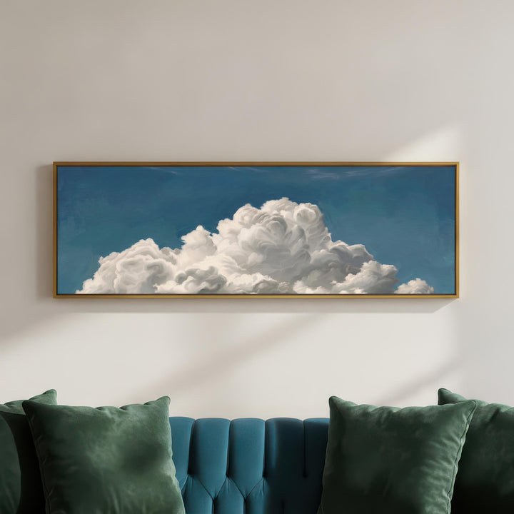 Morning Clouds Print Wall Art Moncasso