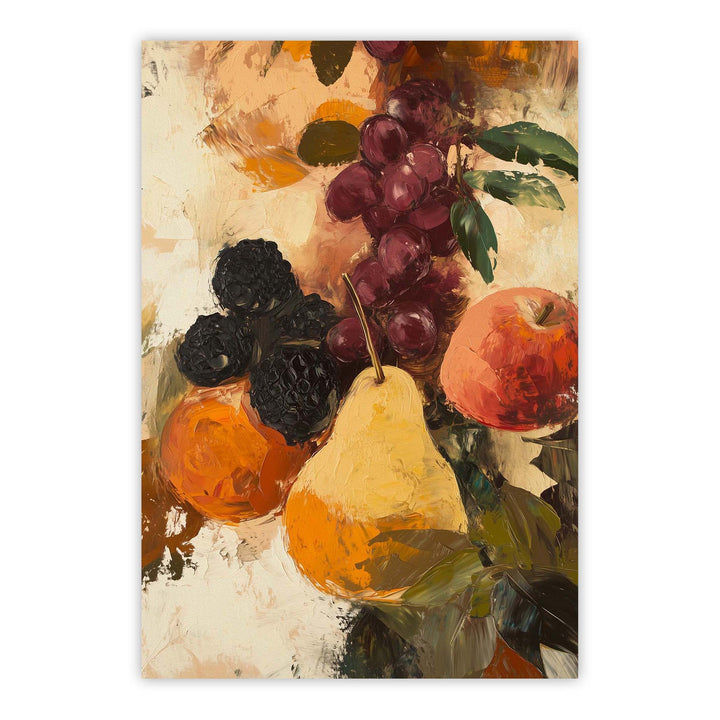 Fruit Bowl Print Wall Art Moncasso