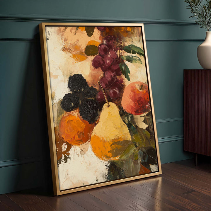 Fruit Bowl Print Wall Art Moncasso