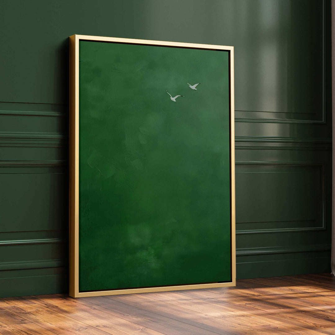 Emerald Wings Print Wall Art Moncasso