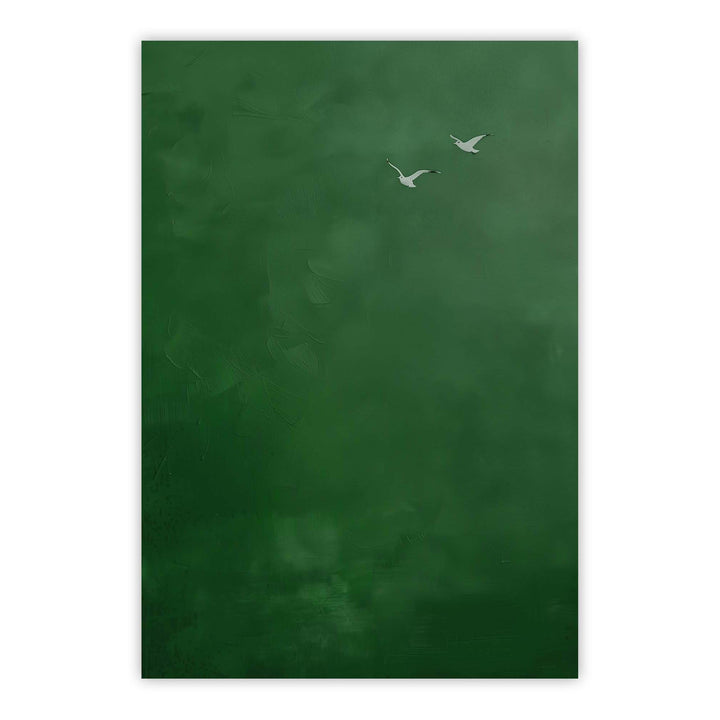 Emerald Wings Print Wall Art Moncasso