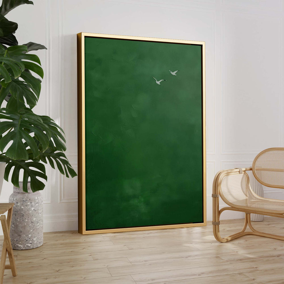 Emerald Wings Print Wall Art Moncasso