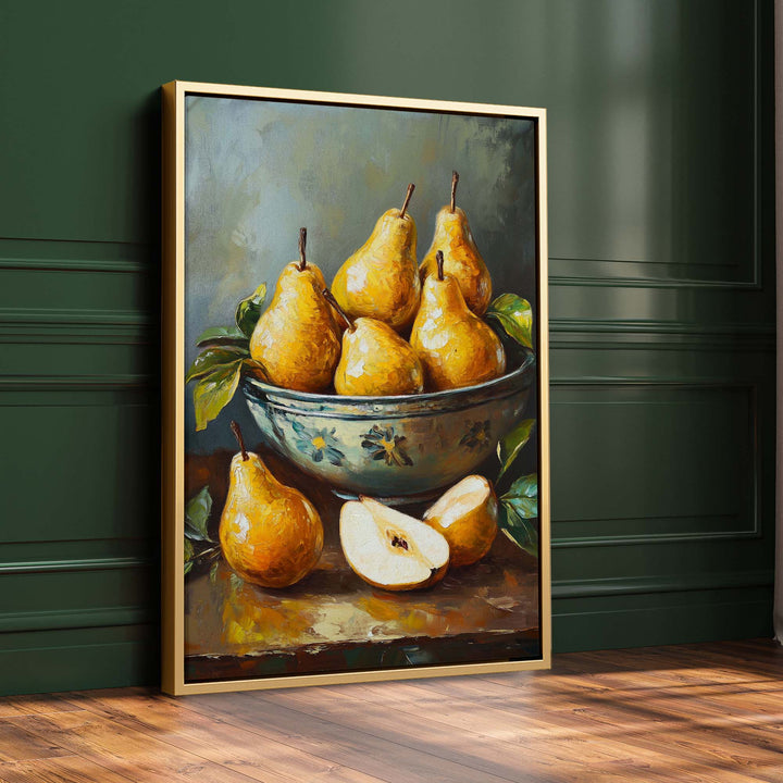 Farmhouse Pears Print Wall Art Moncasso