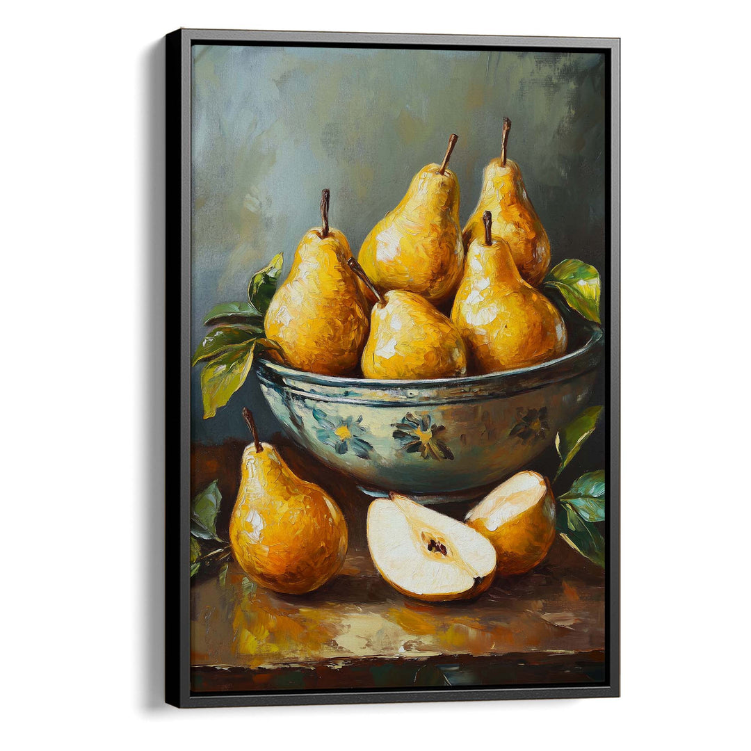 Farmhouse Pears Print Wall Art Moncasso