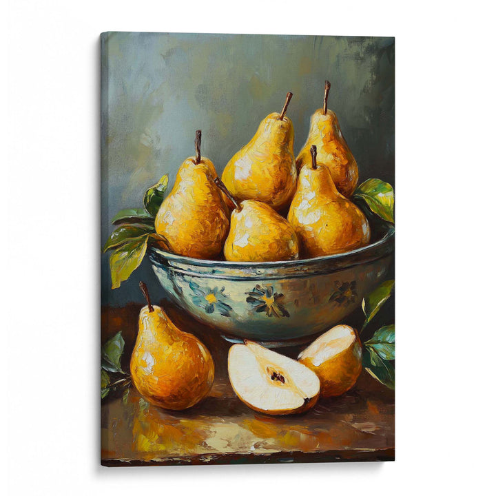 Farmhouse Pears Print Wall Art Moncasso