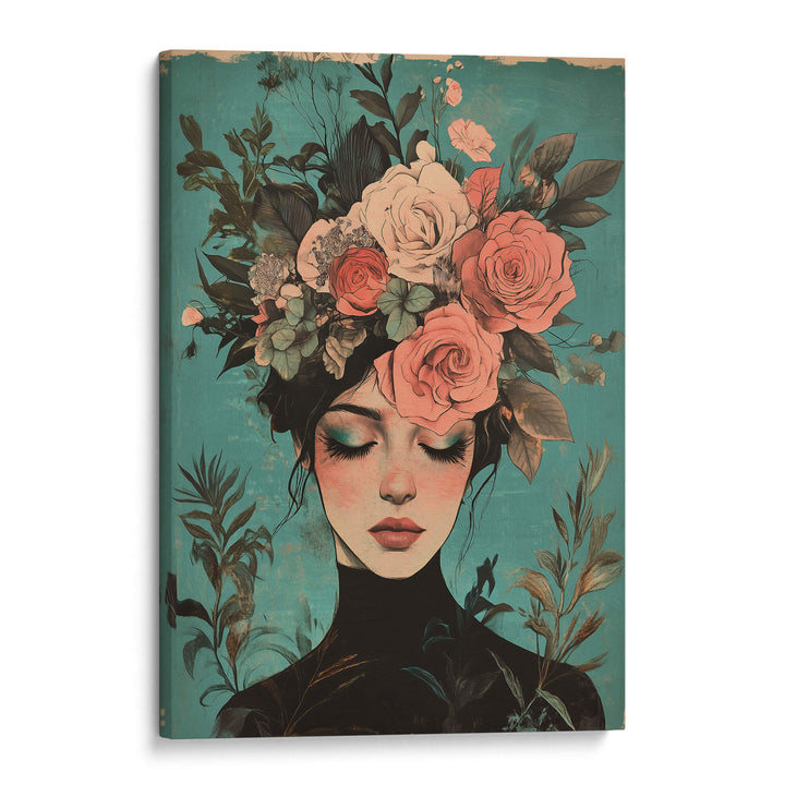 Floral Muse No3 Print Wall Art Moncasso