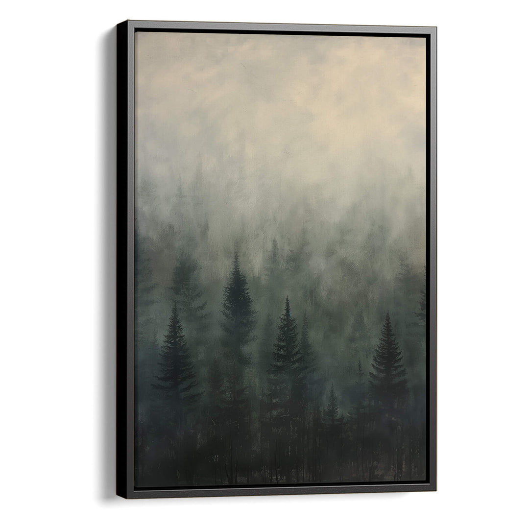 Forest Edge at Dusk Print Wall Art Moncasso