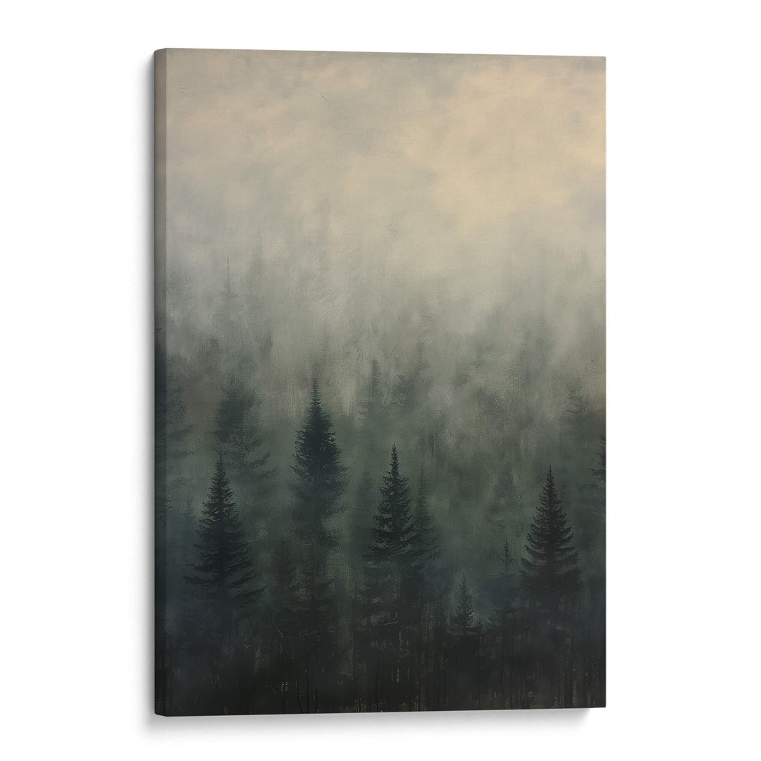 Forest Edge at Dusk Print Wall Art Moncasso