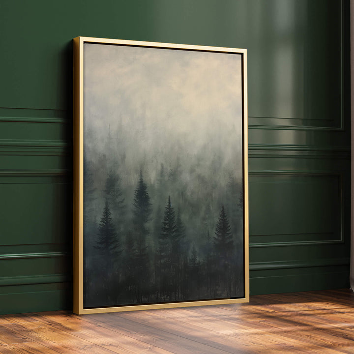 Forest Edge at Dusk Print Wall Art Moncasso