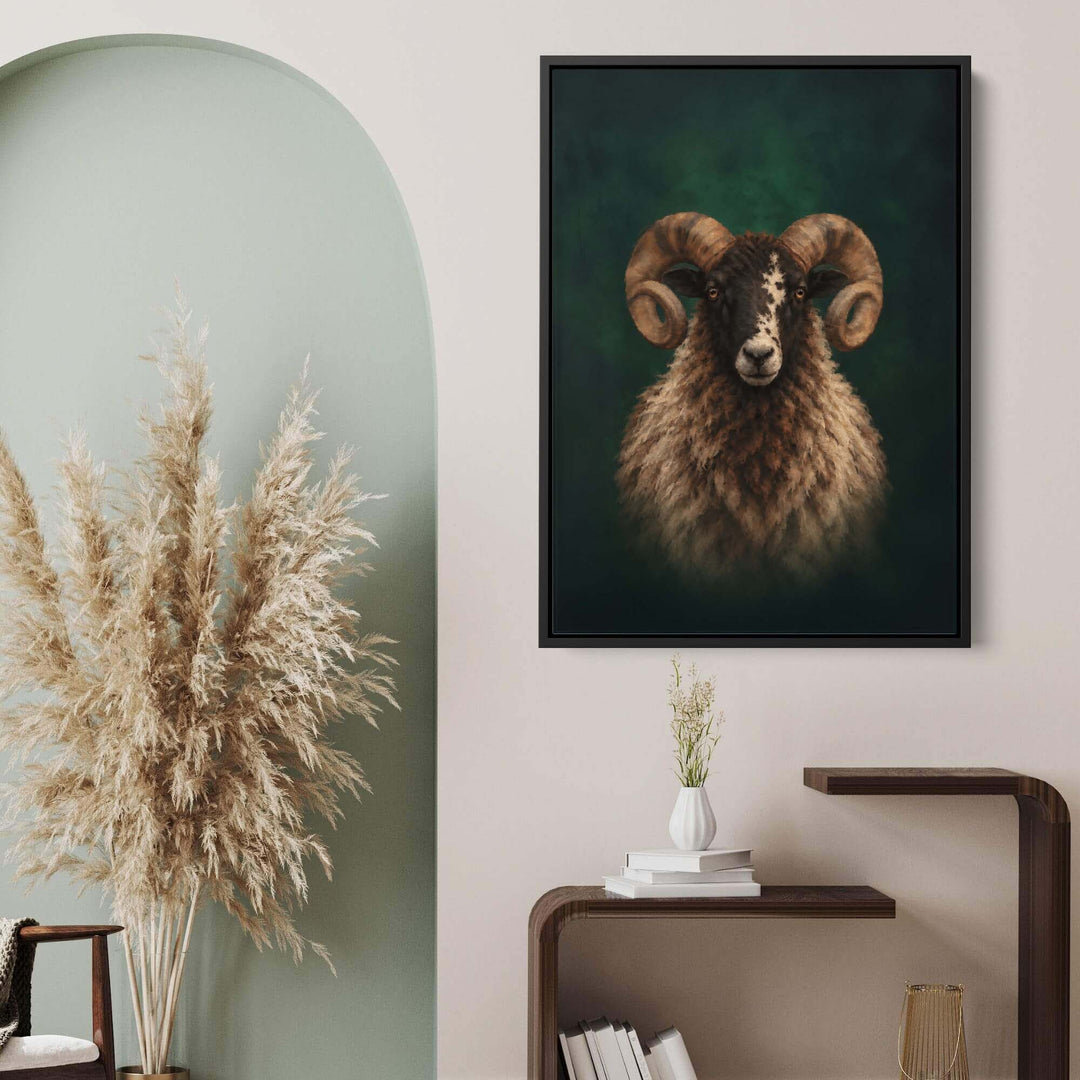 Highland Ram Print