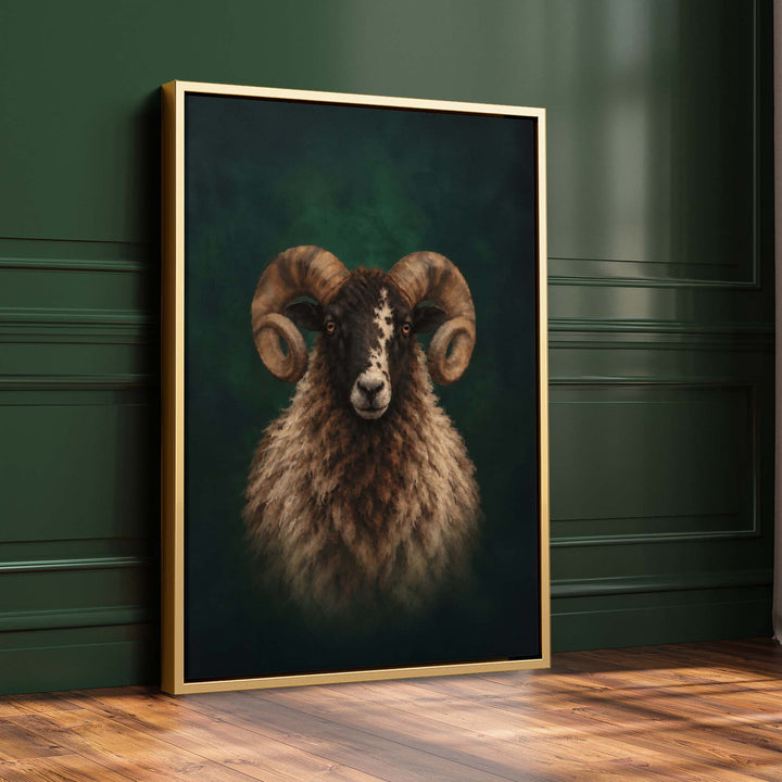 Highland Ram Print