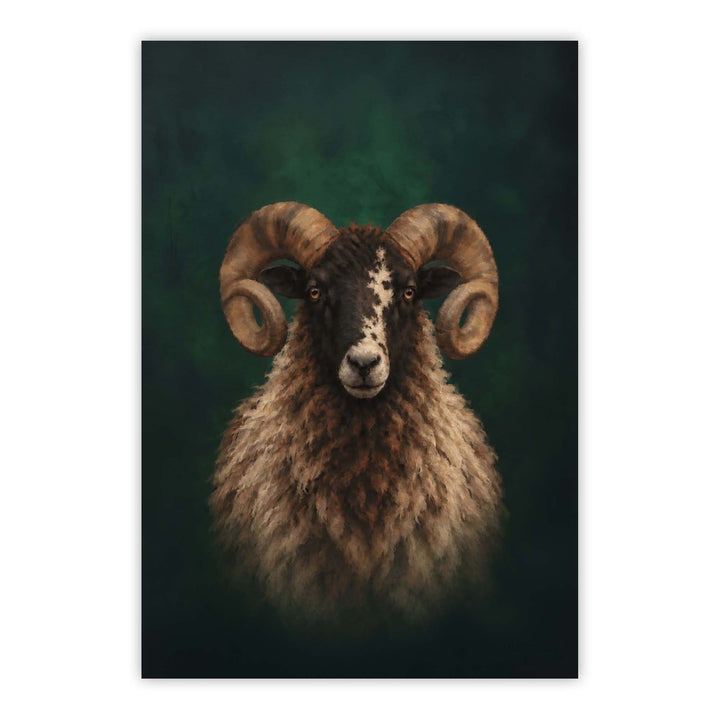 Highland Ram Print
