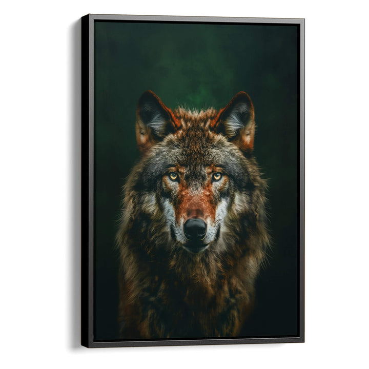 Highland Wolf Print Wall Art Moncasso