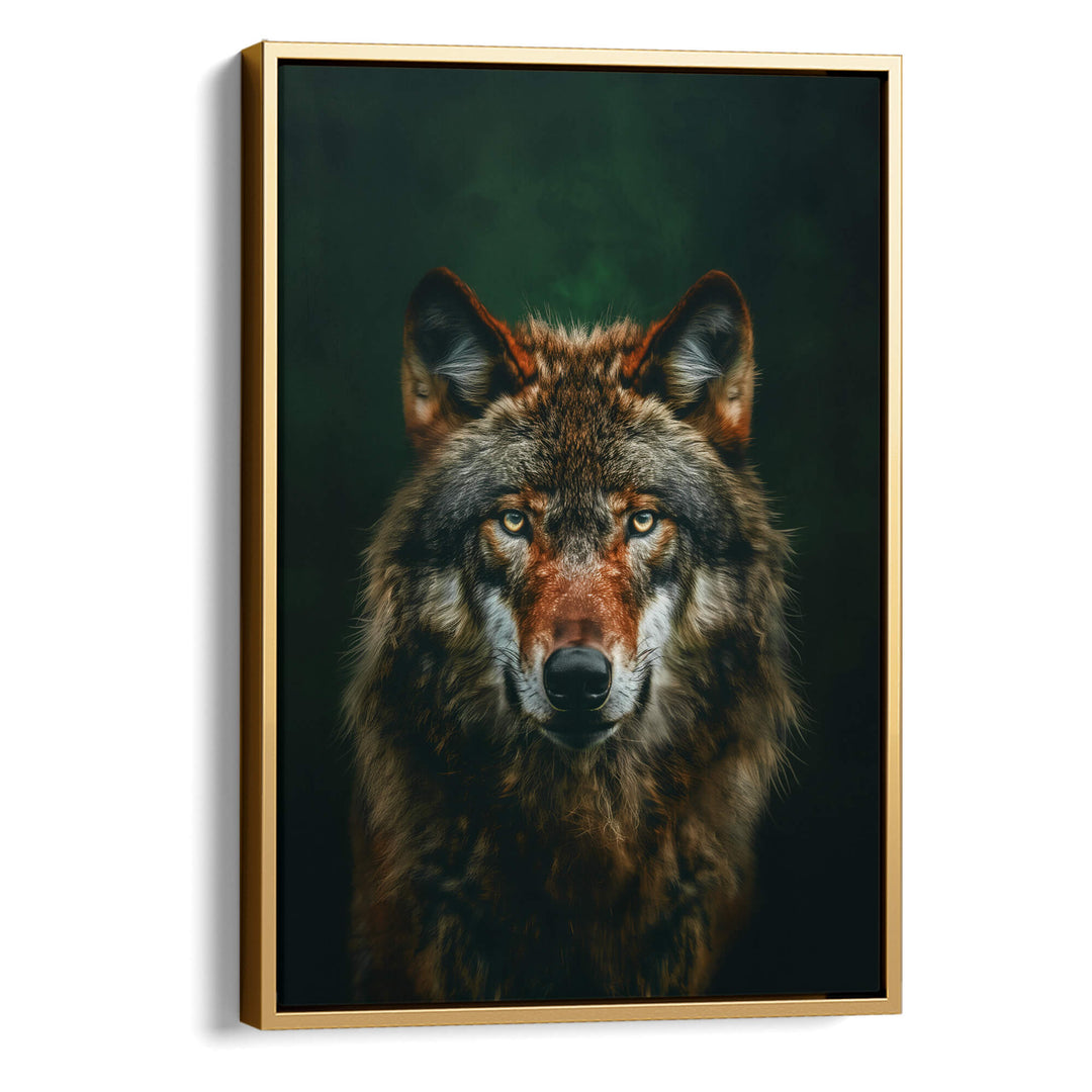 Highland Wolf Print Wall Art Moncasso