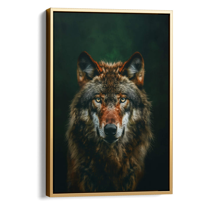 Highland Wolf Print Wall Art Moncasso