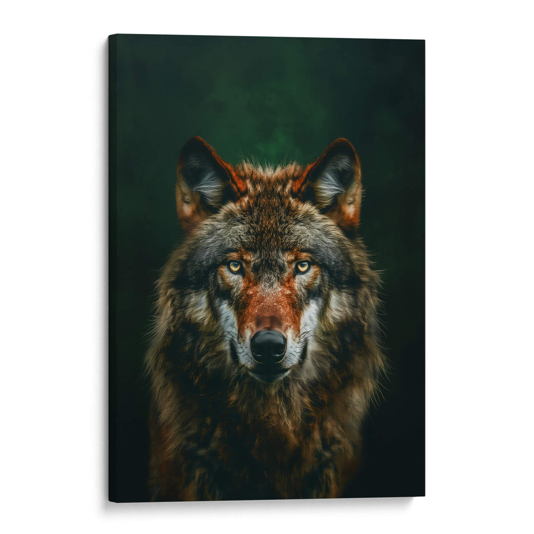 Highland Wolf Print Wall Art Moncasso