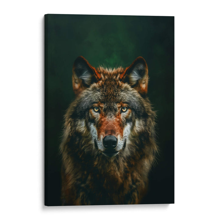 Highland Wolf Print Wall Art Moncasso