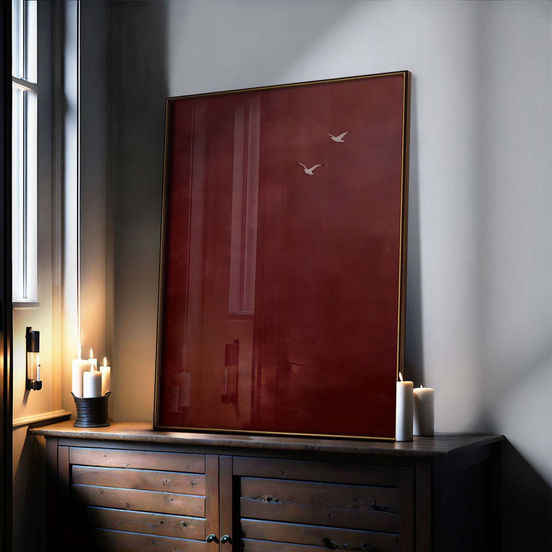 Kindred Wings Print Wall Art Moncasso