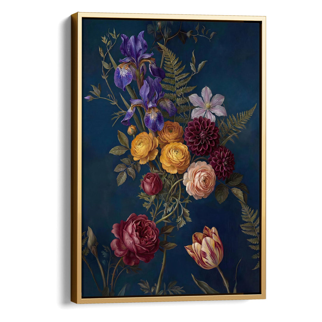 Indigo Botanical Print