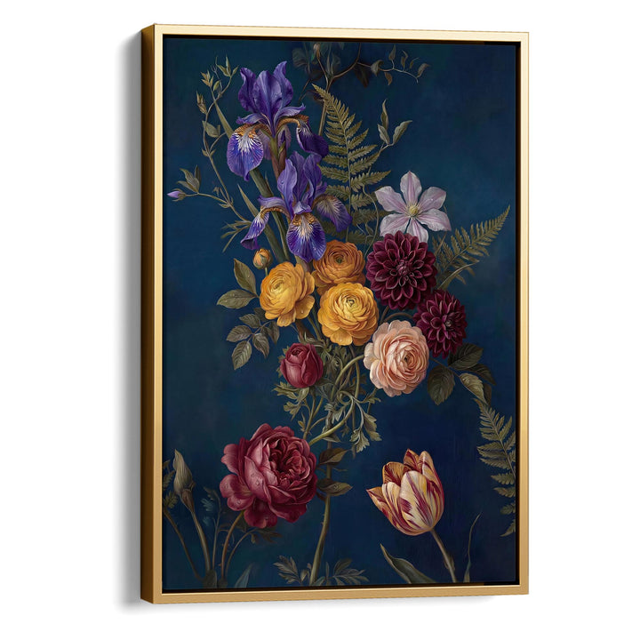 Indigo Botanical Print