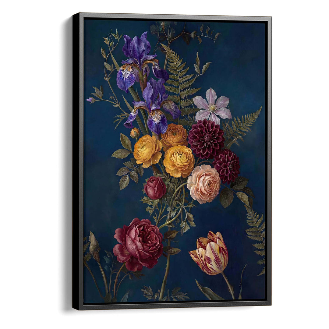 Indigo Botanical Print