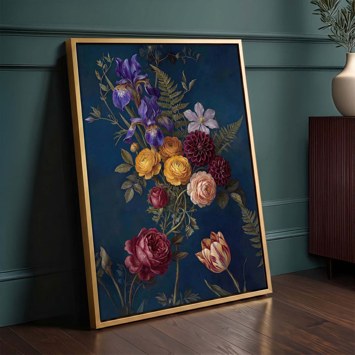 Indigo Botanical Print