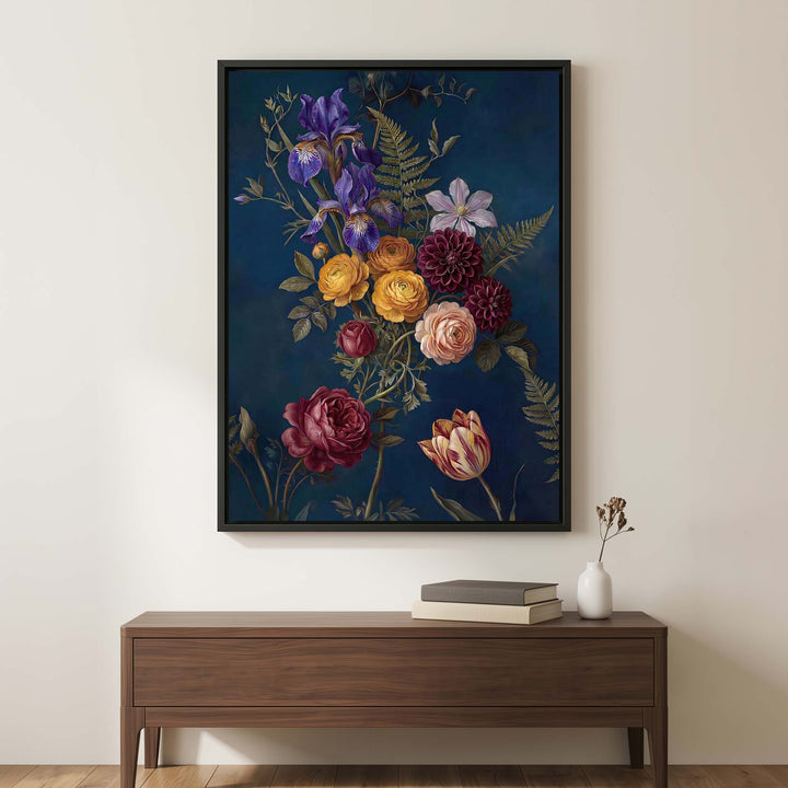 Indigo Botanical Print