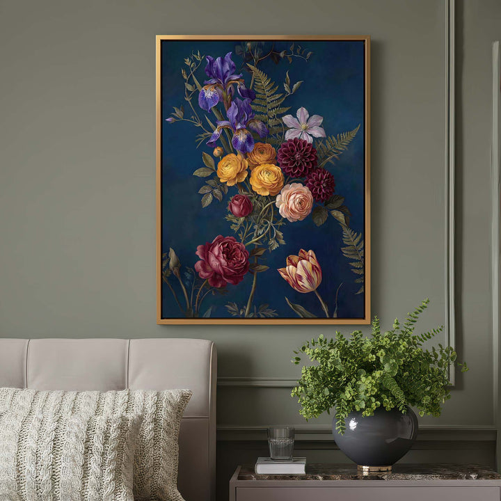Indigo Botanical Print