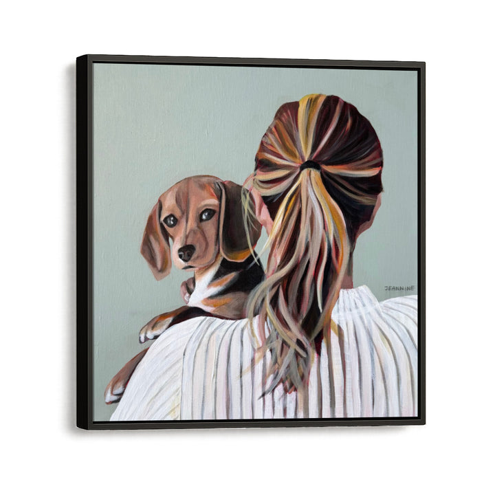 Be There For Others by Jeannine Läderach, black on white
