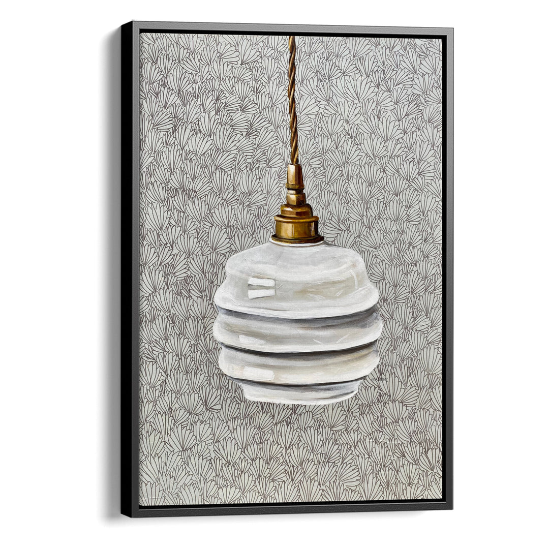 A Light will Shine by Jeannine Läderach, black on white